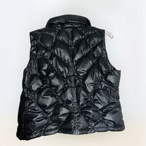 Vintage Guess Down filled Black puffer vest, zip front size L